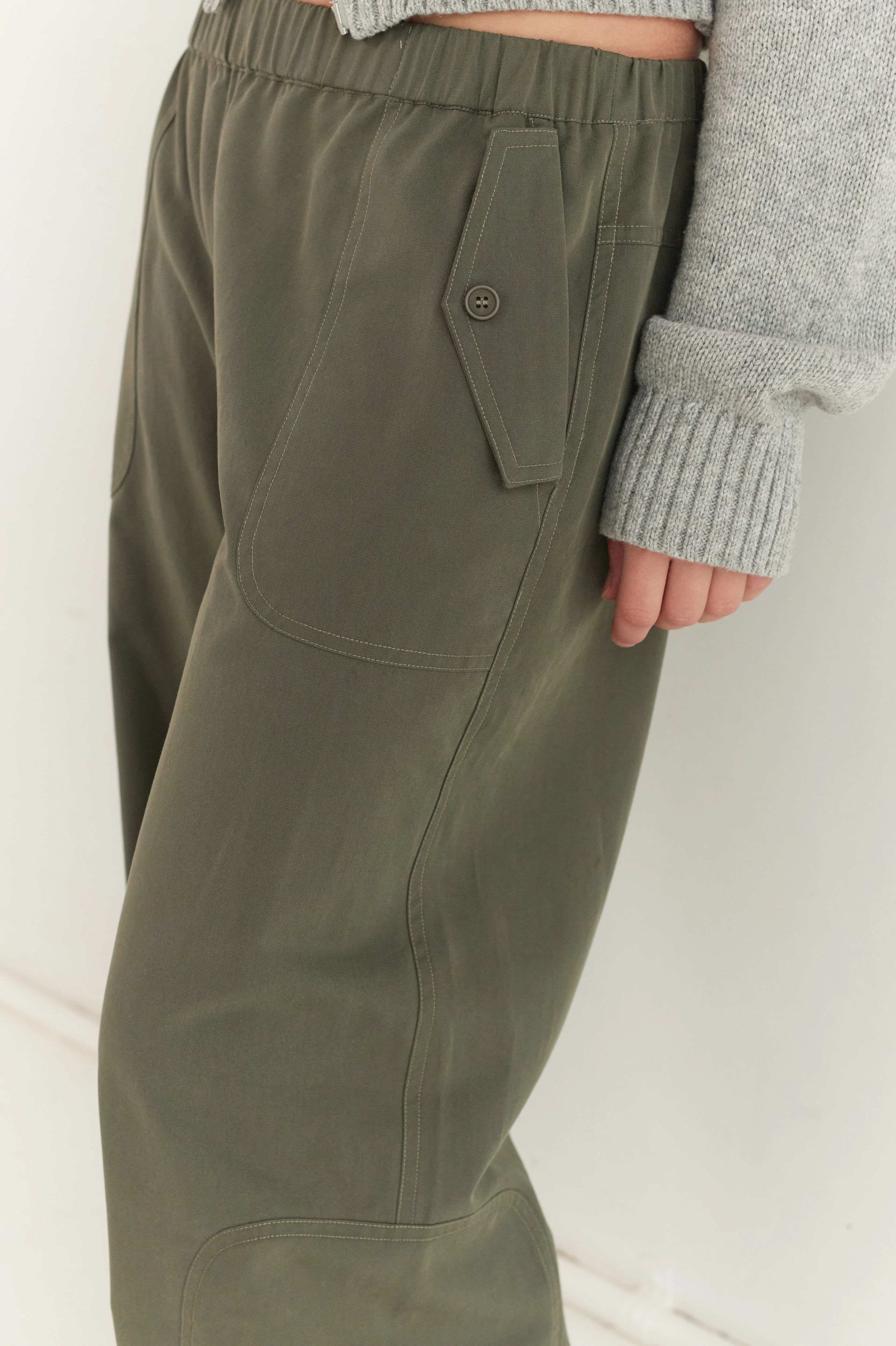 Adelle Pant - Olive - Image 3