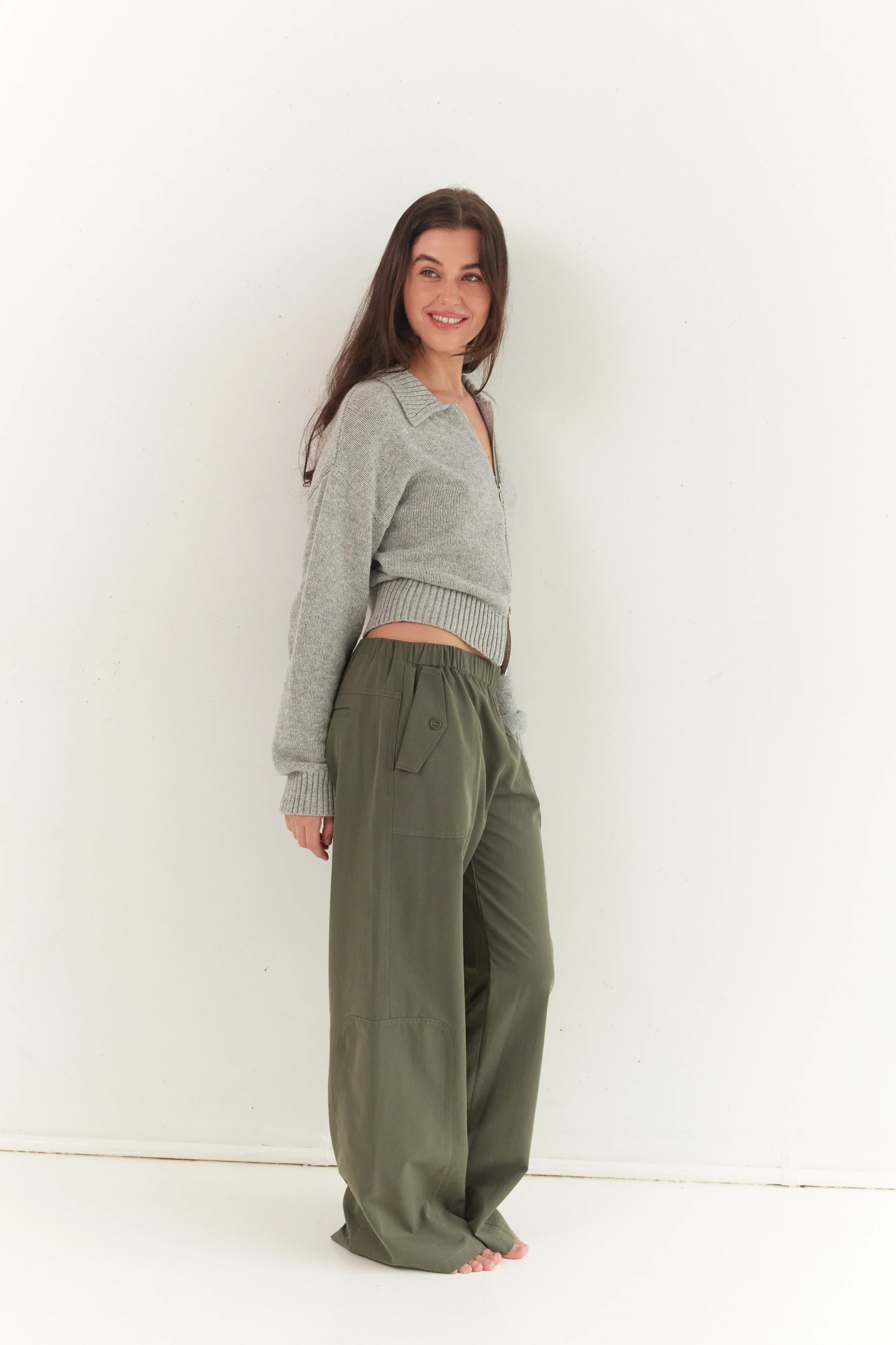 Adelle Pant - Olive - Image 6