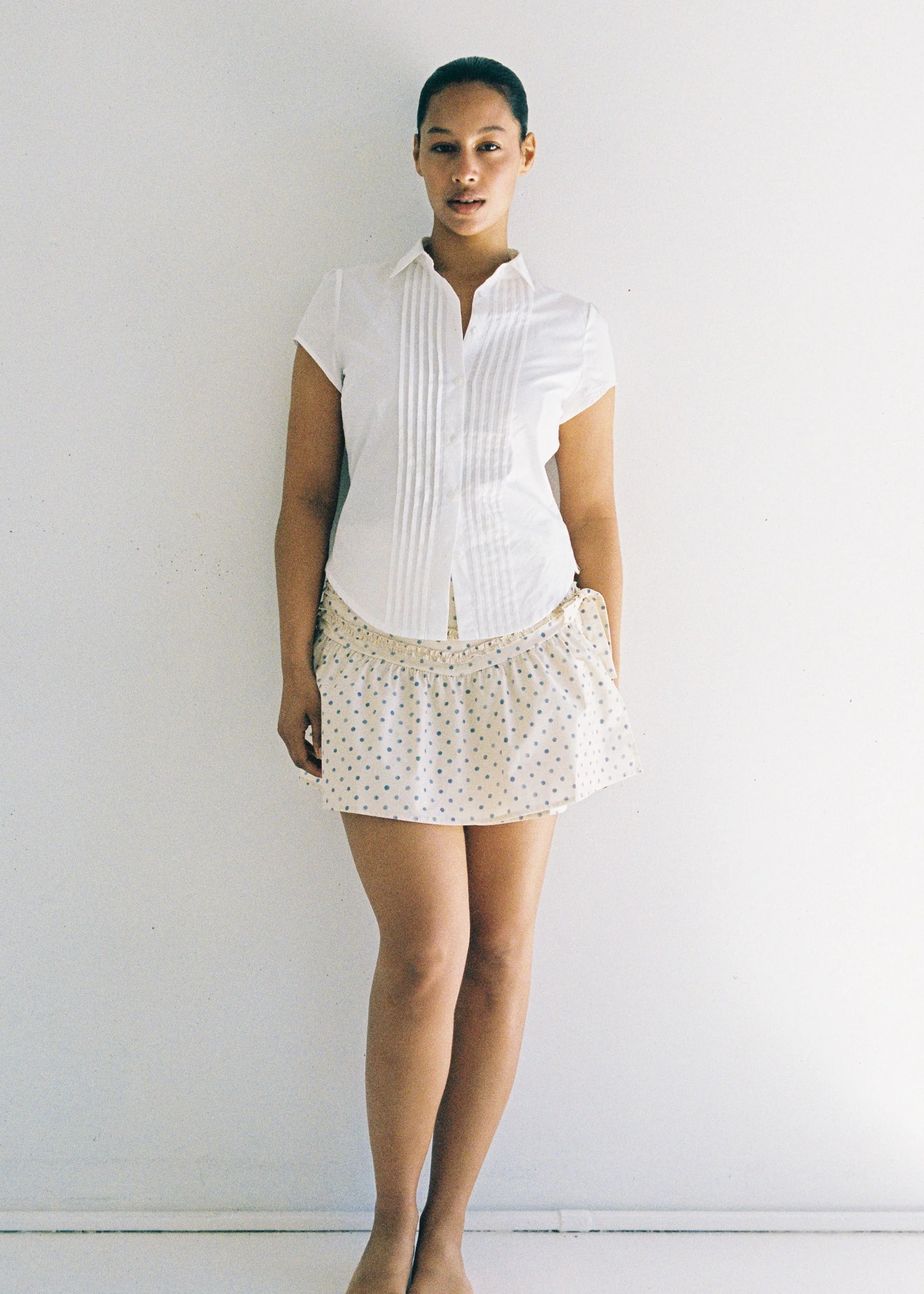 Annika Mini Skirt - Polka Dot - Image 3