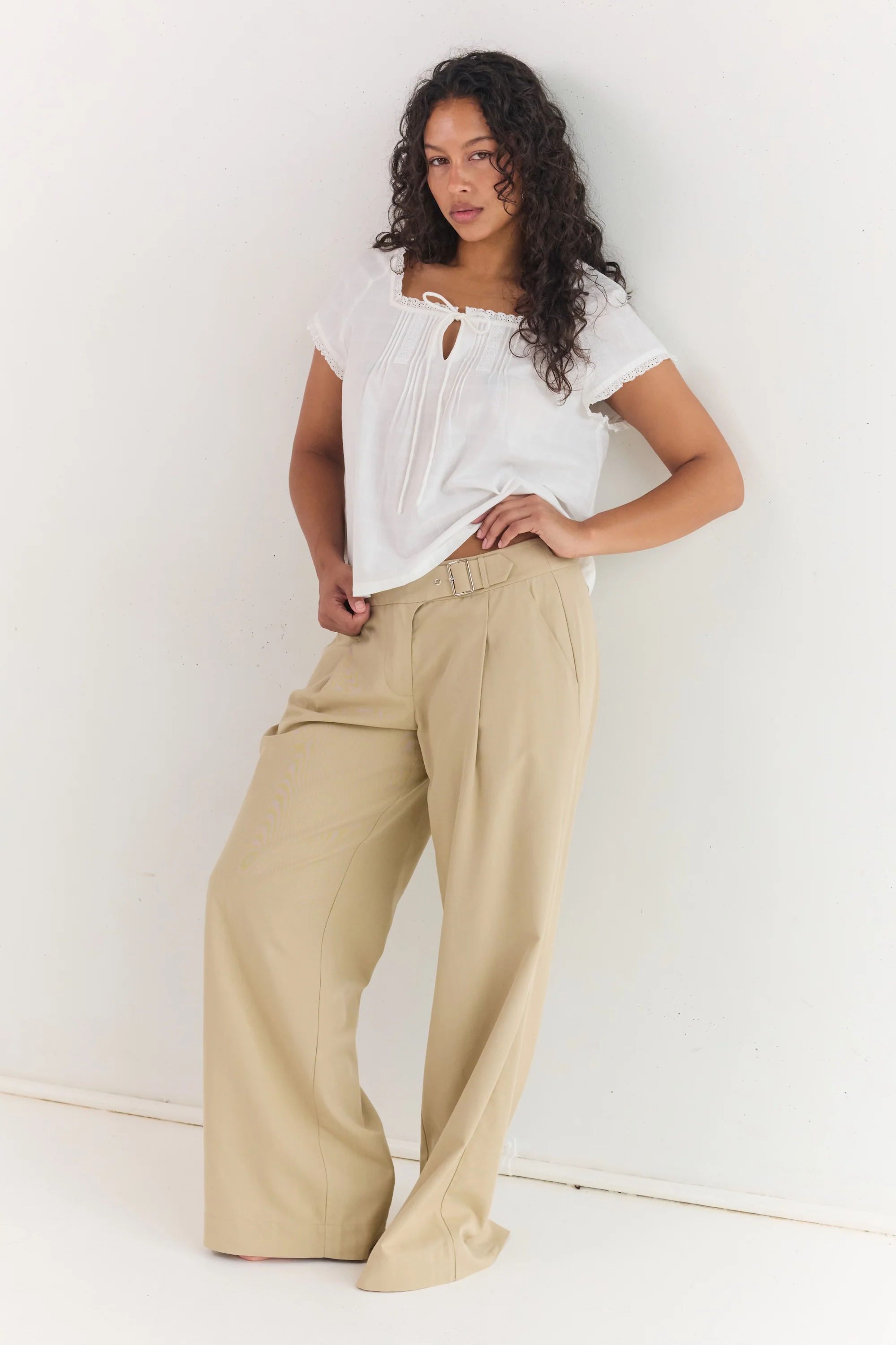 Brooke Pant - Pebble - Image 6