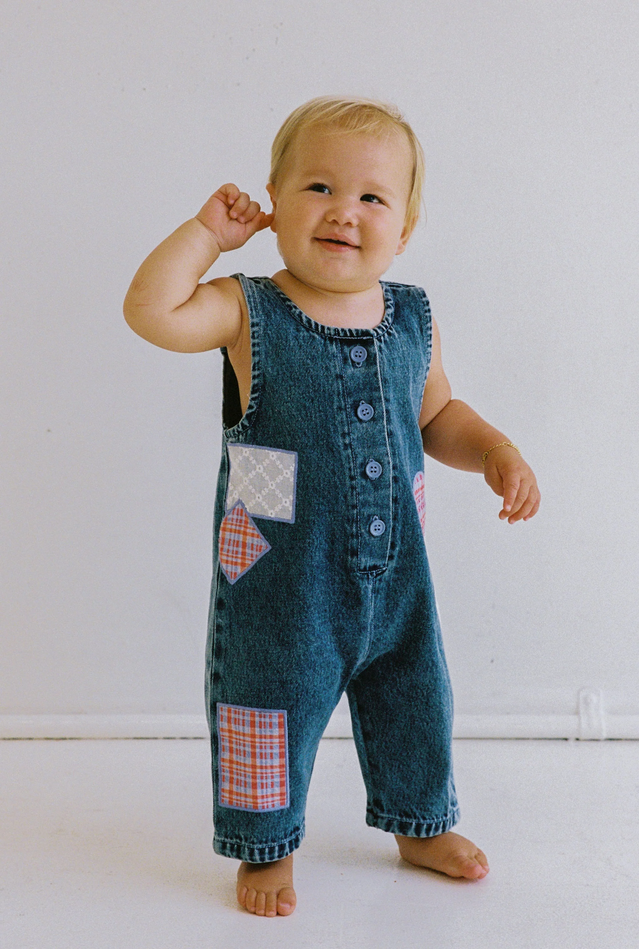 Charlie Overalls - Patchwork - Image 6