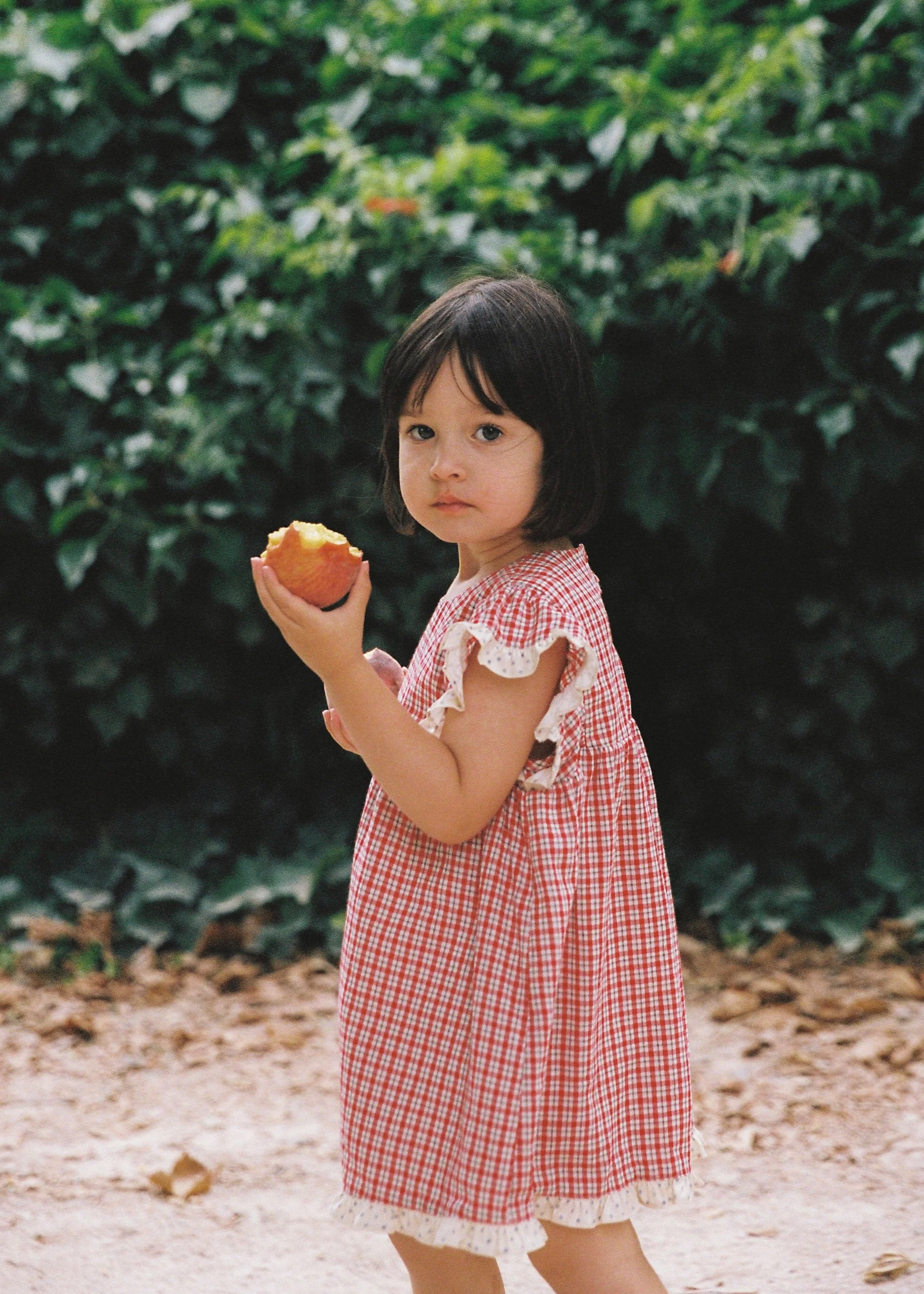 Daisy Dress - Red Check - Image 3