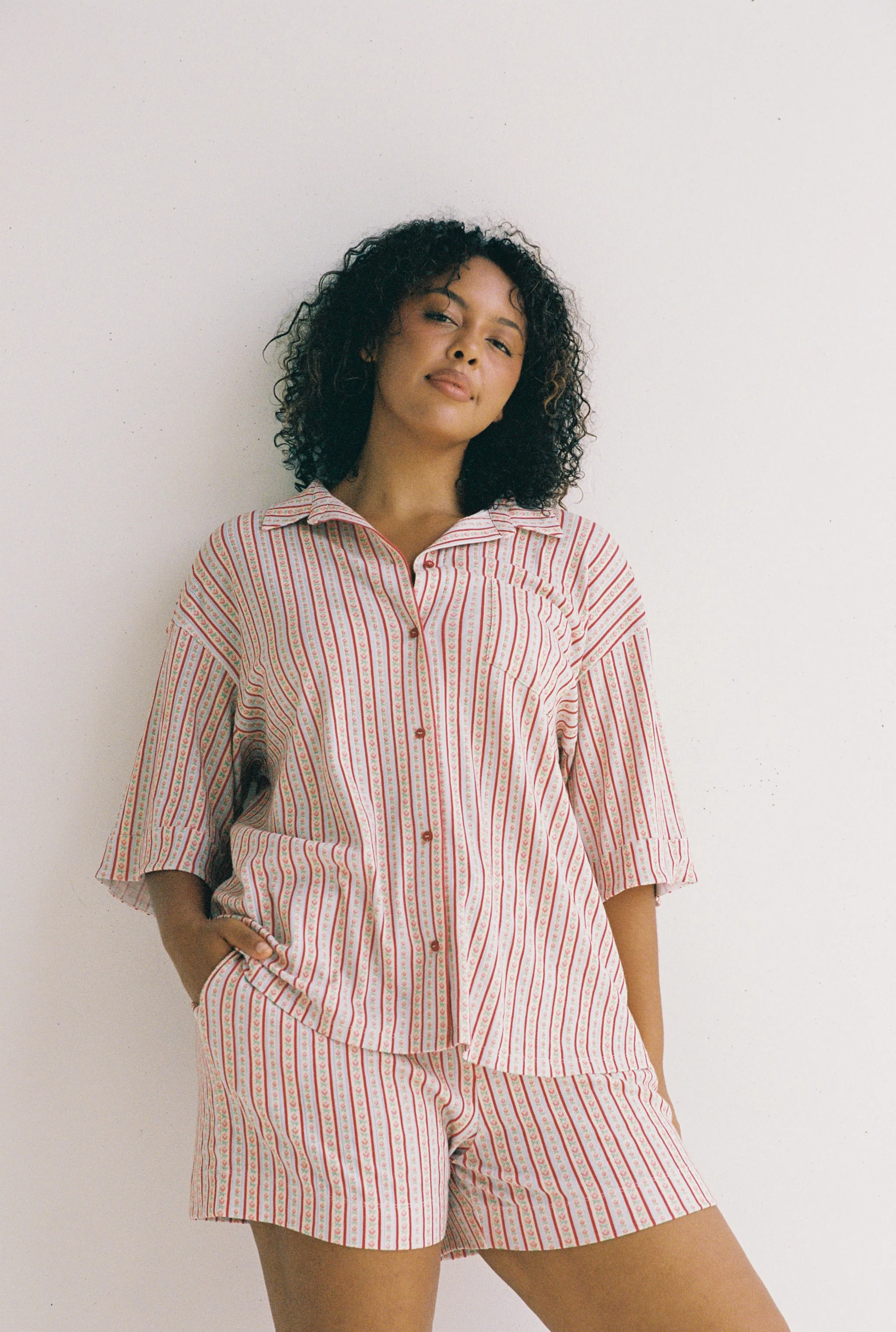 Daze Pyjama Set - Tulip Stripe - Image 4