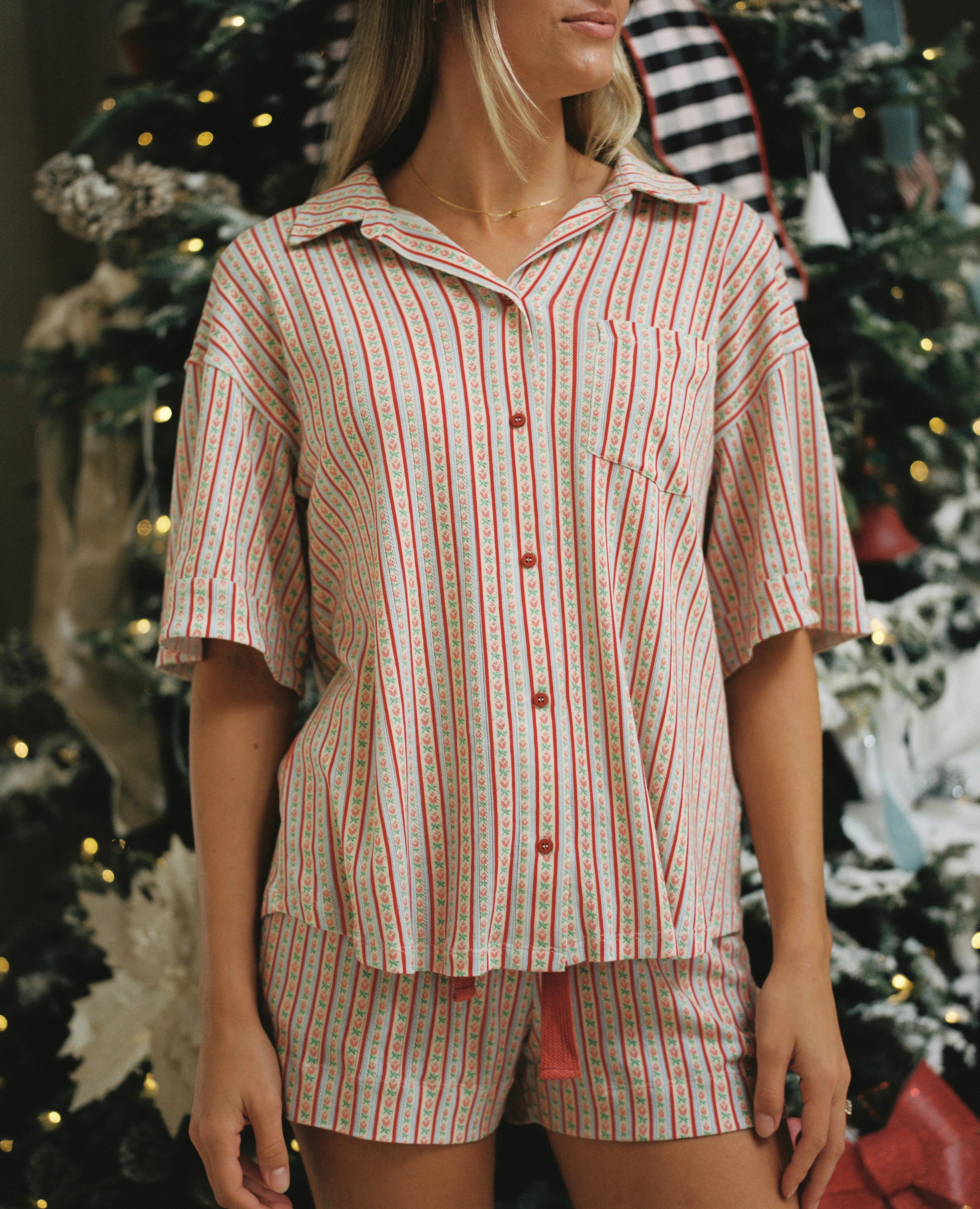 Daze Pyjama Set - Tulip Stripe - Image 8
