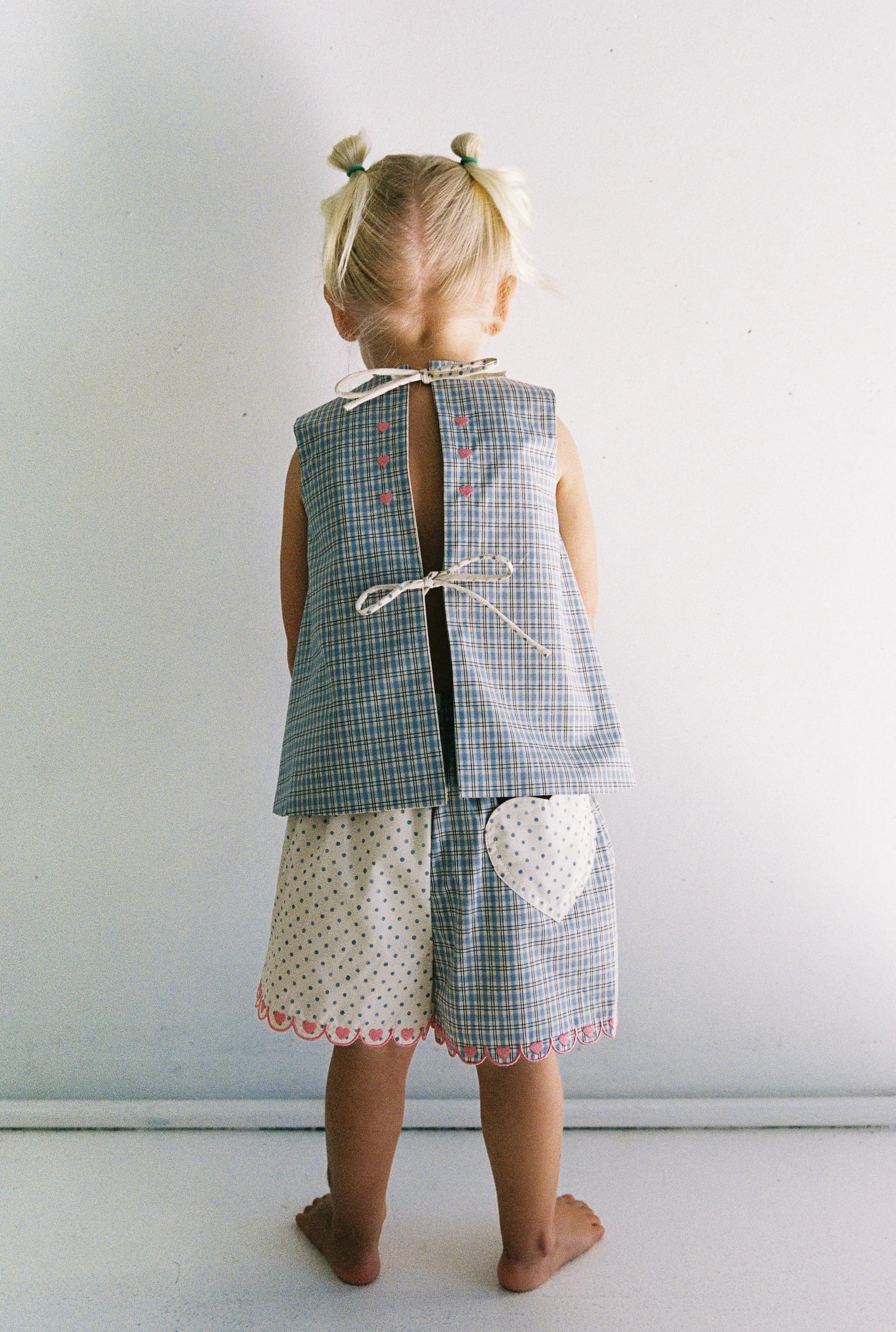 Della Short - Blue Check - Image 3