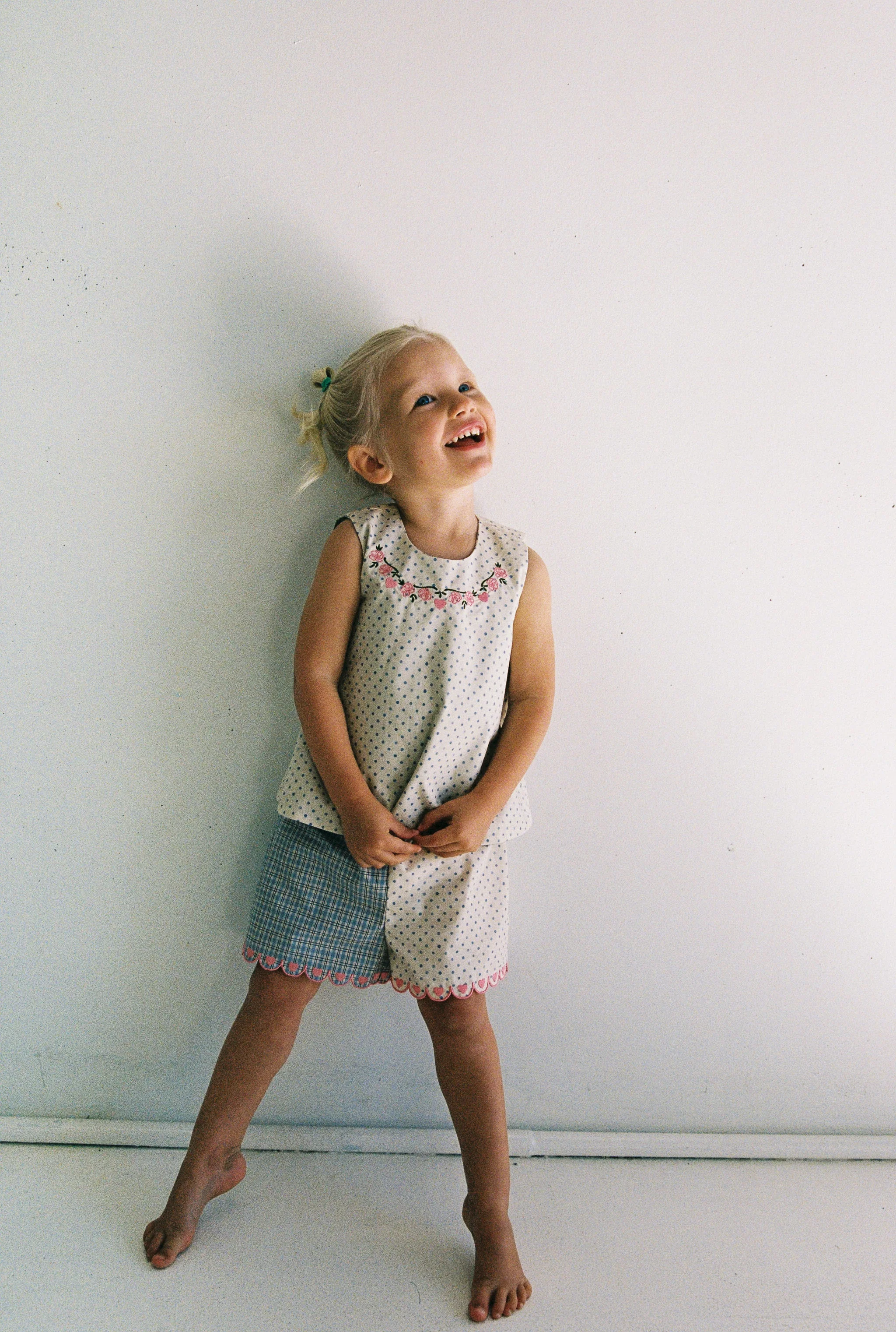Della Short - Blue Check - Image 5