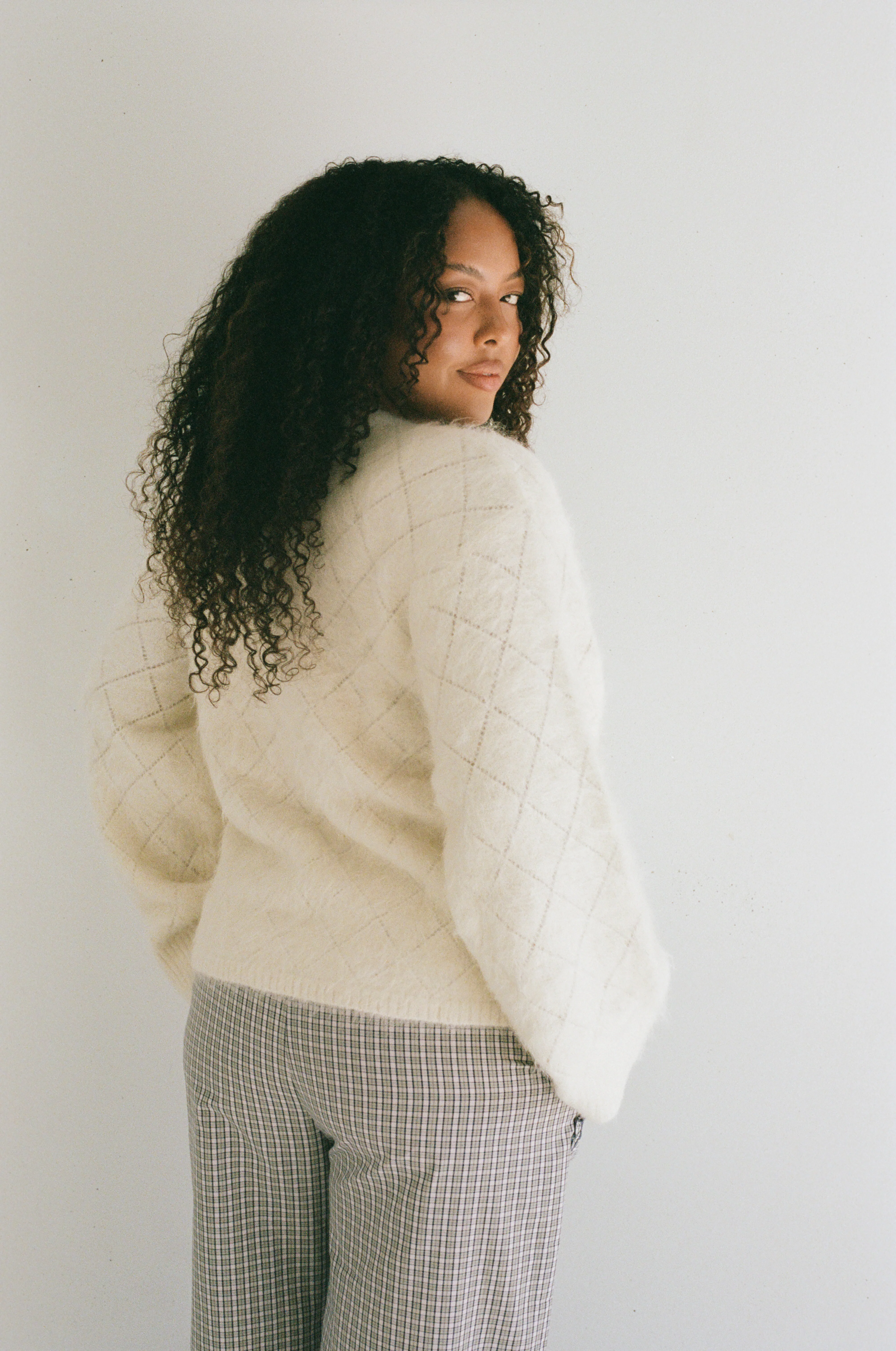 Diamond Knit Sweater - Image 9