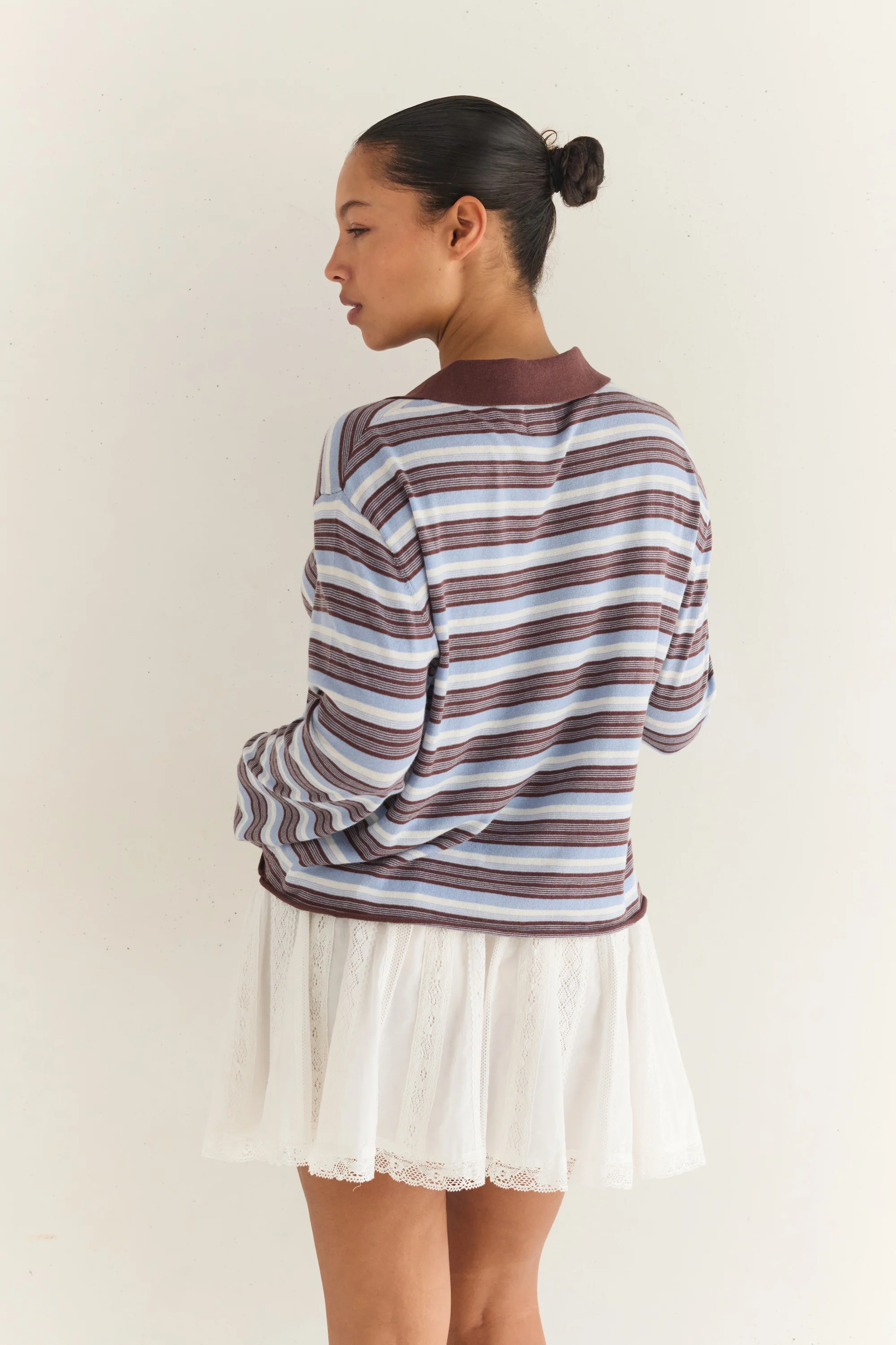 Elise Rugby Top - Stripe - Image 6
