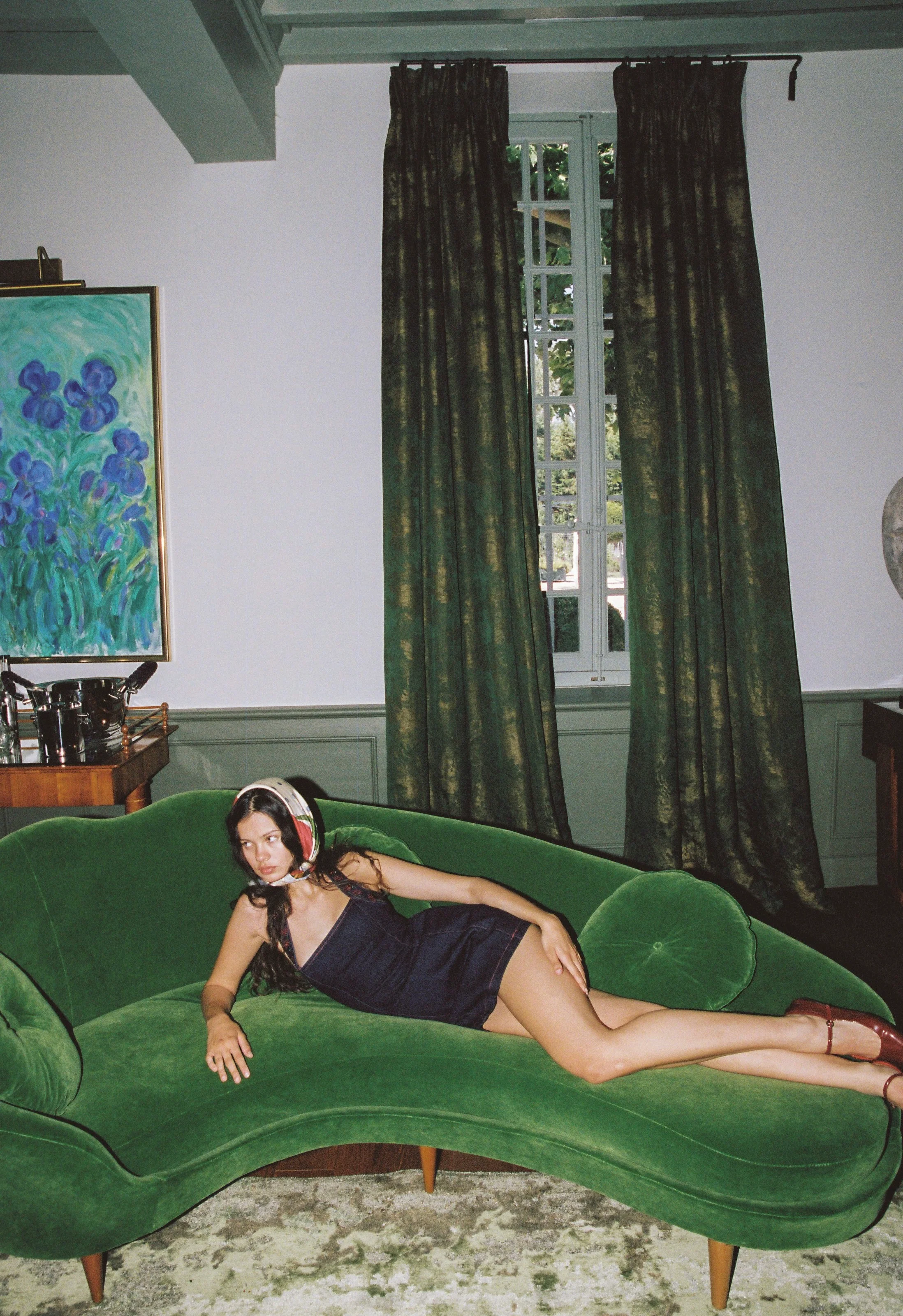 Elody Halter Dress - Image 3