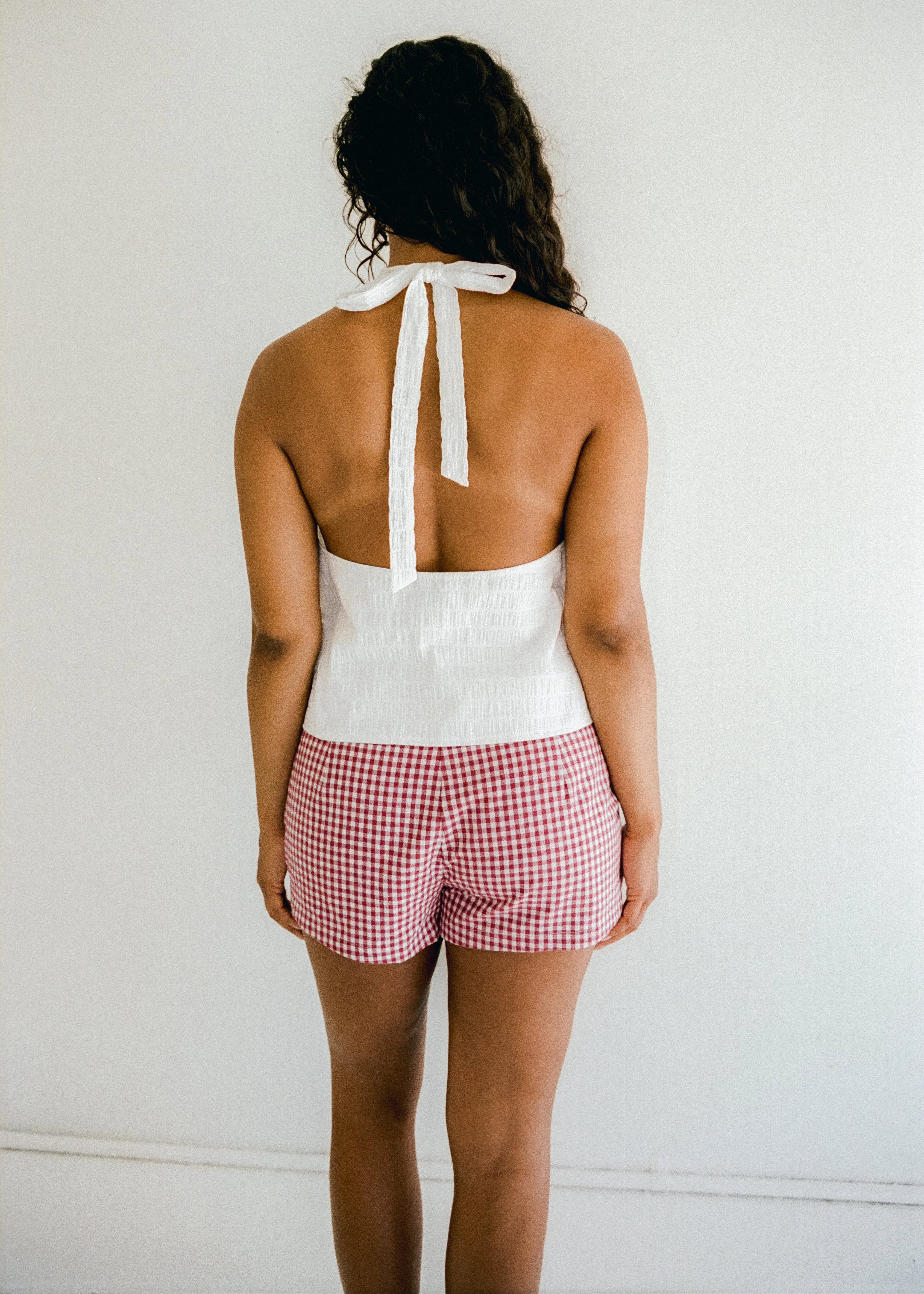 Georgie Halter Top - Blanc - Image 4