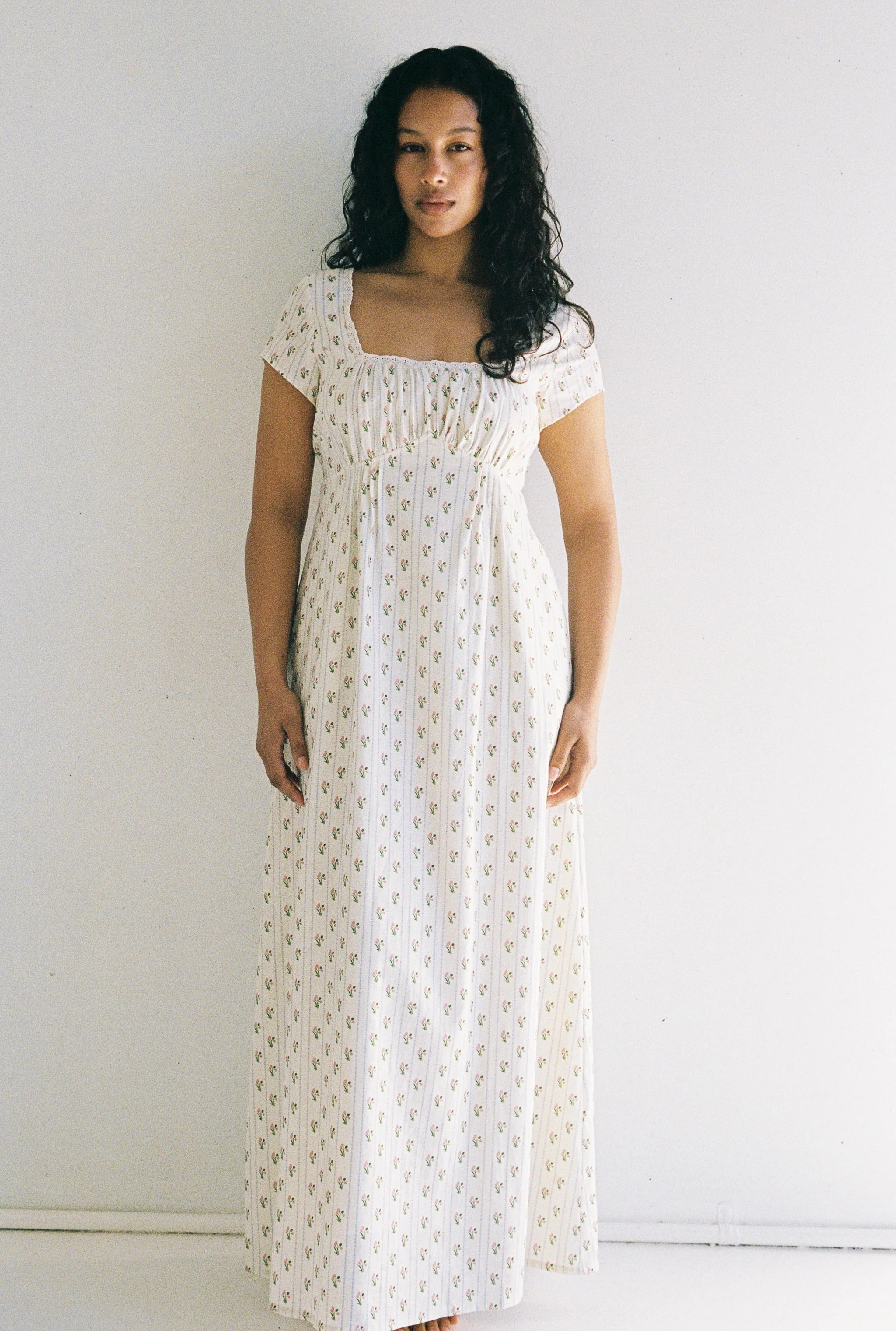 Irina Maxi Dress - Poppy Stripe - Image 3