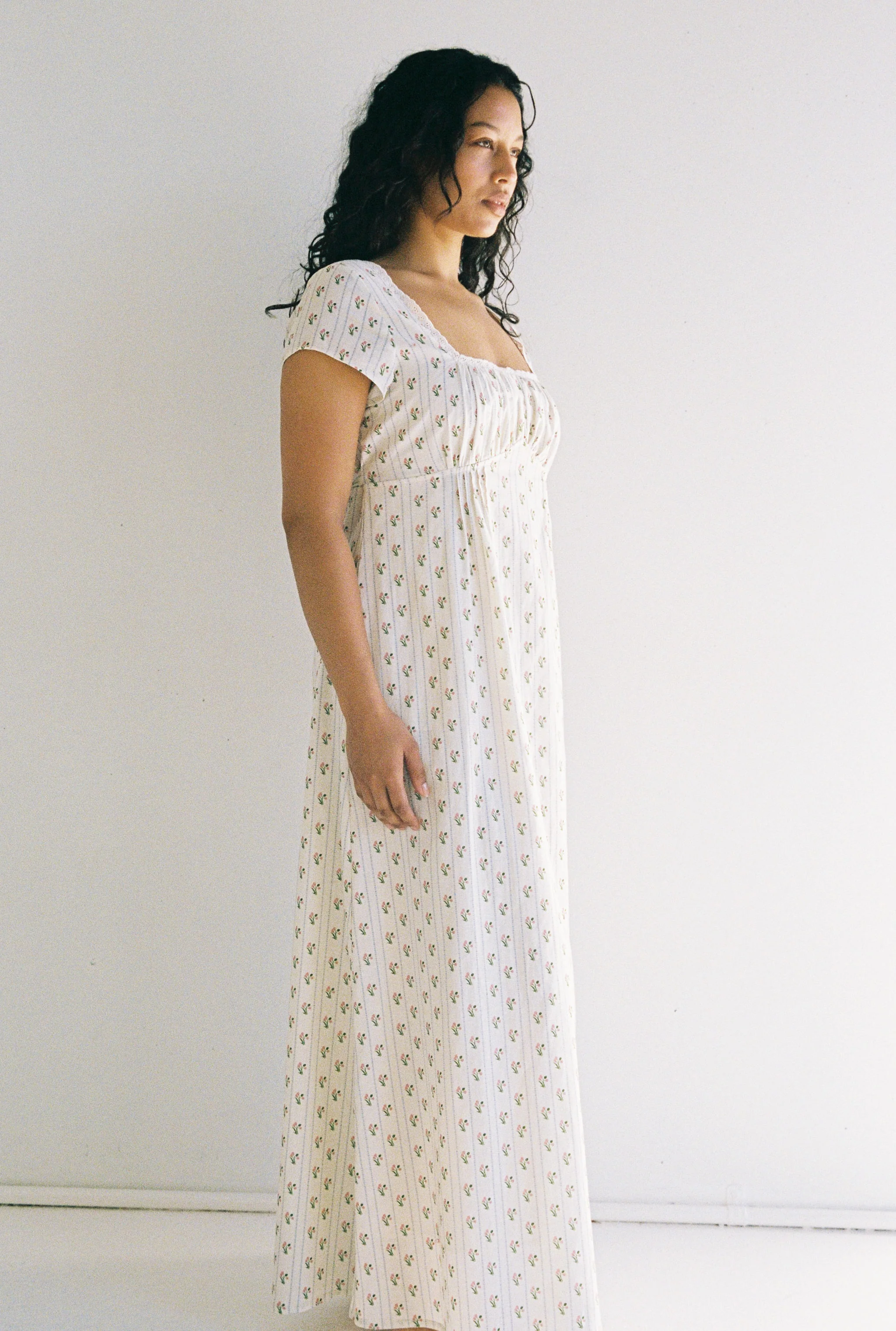 Irina Maxi Dress - Poppy Stripe - Image 4