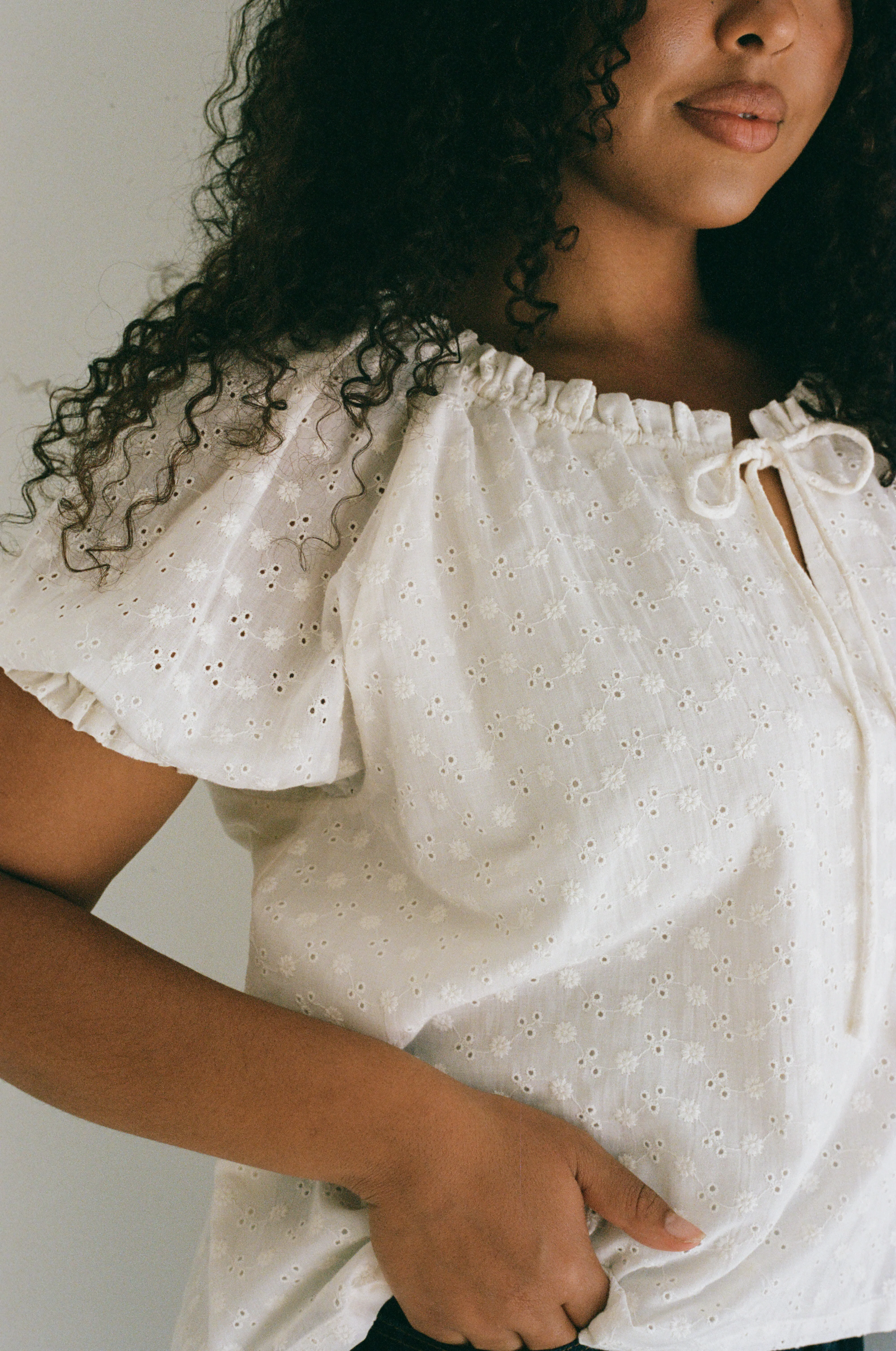 Jasmine Blouse - Salt - Image 4