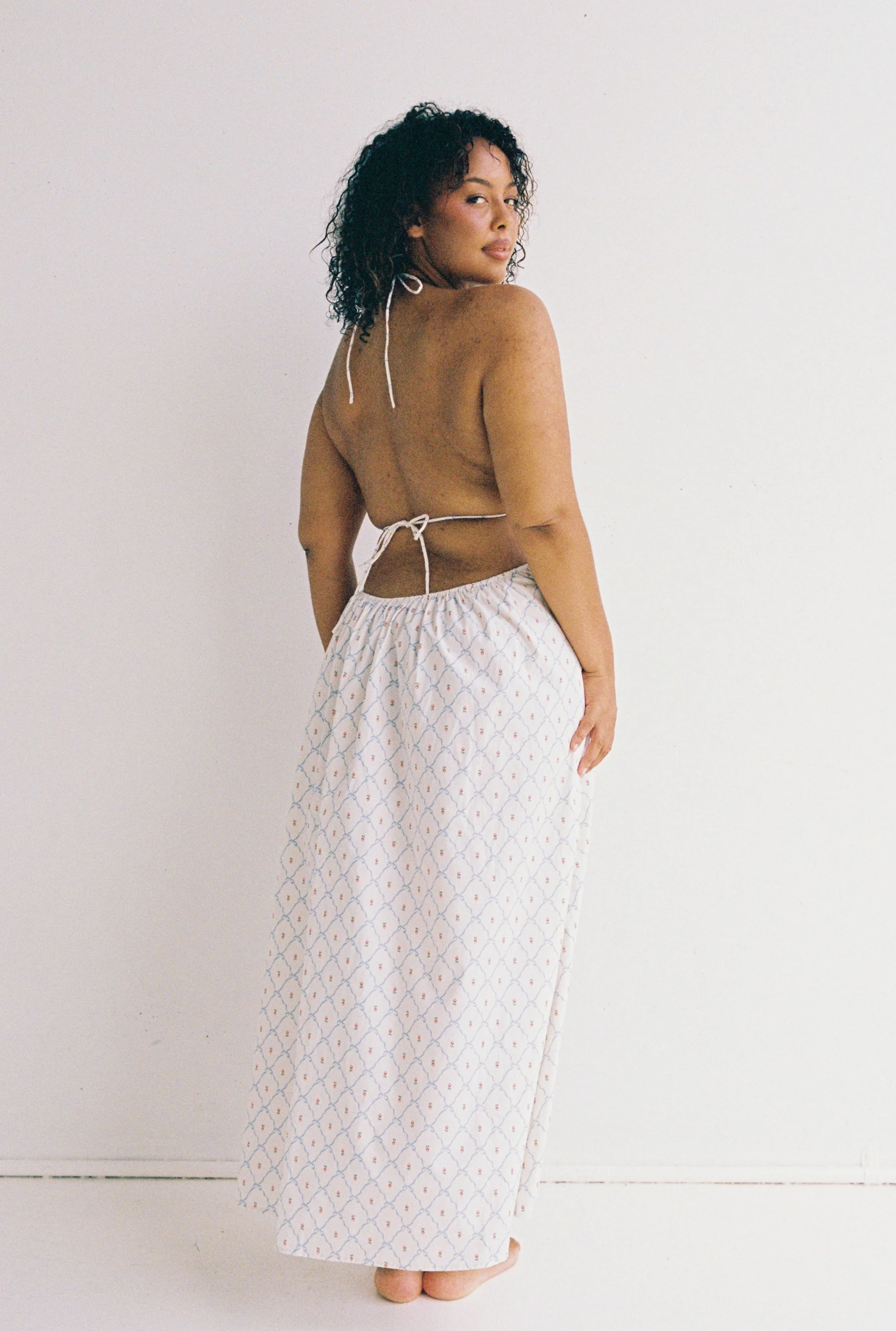Lily Midi Dress - Bows - Image 3