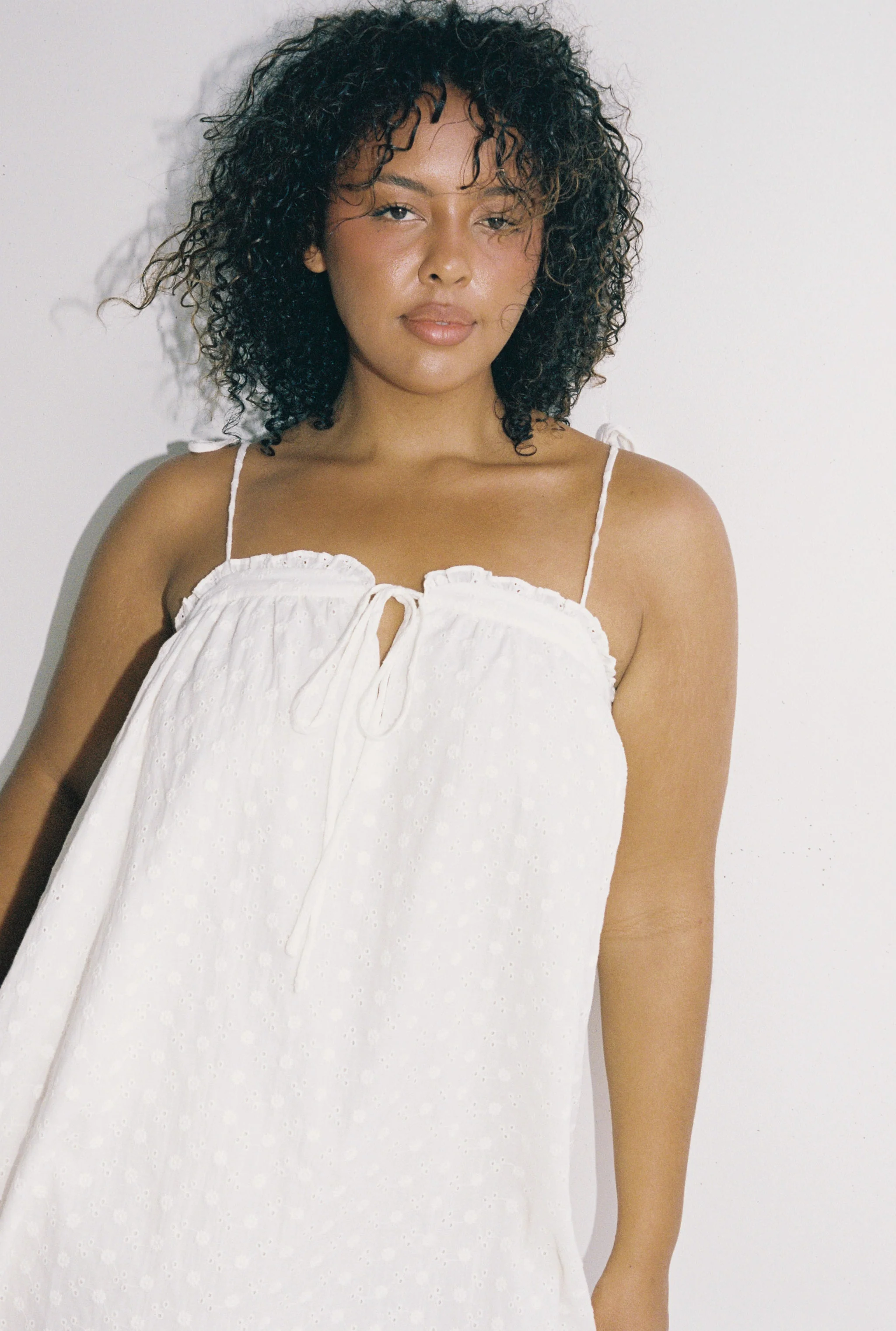 Marlow Mini Dress - Salt - Image 5
