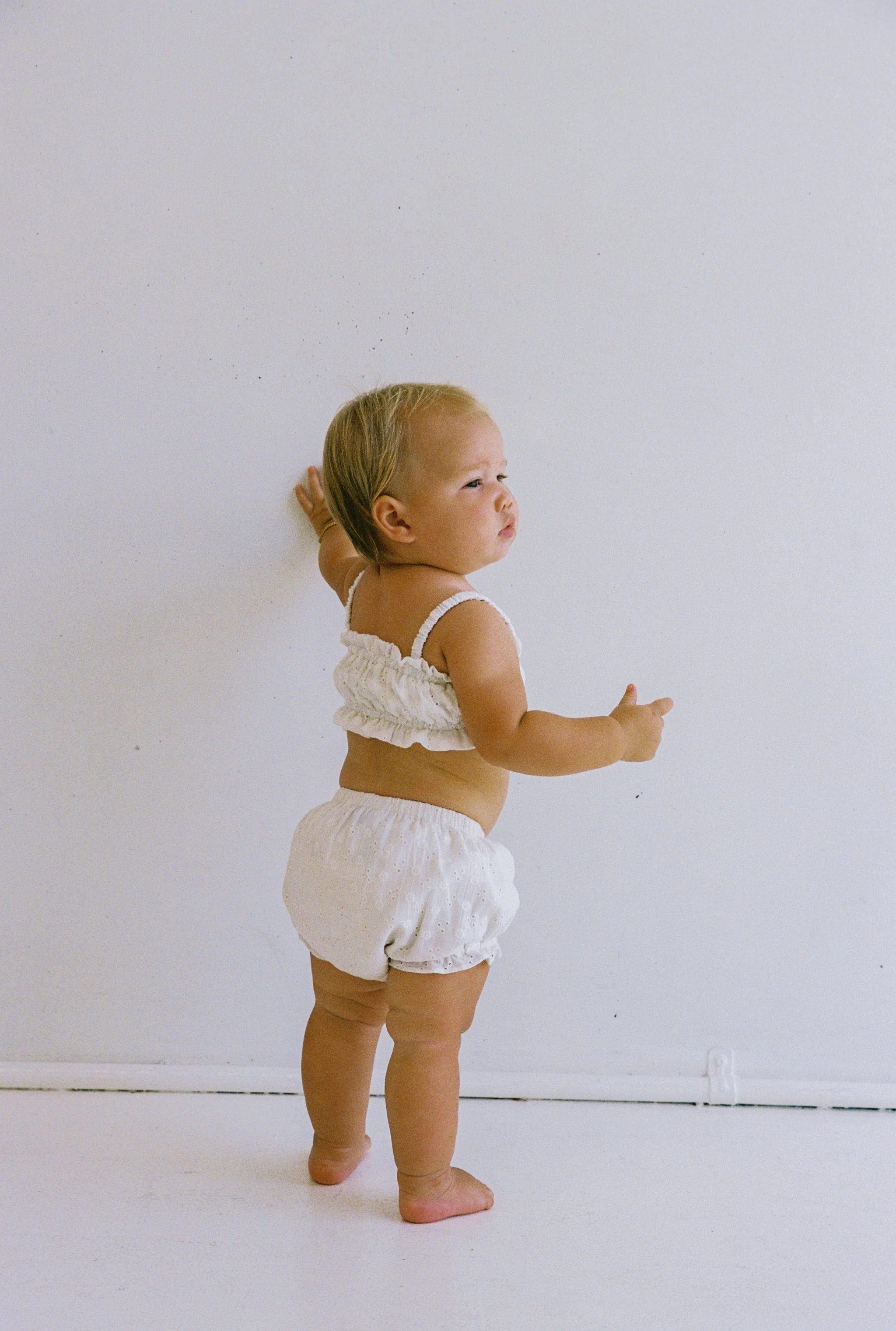 Poet Ruffle Crop - Salt - Image 3