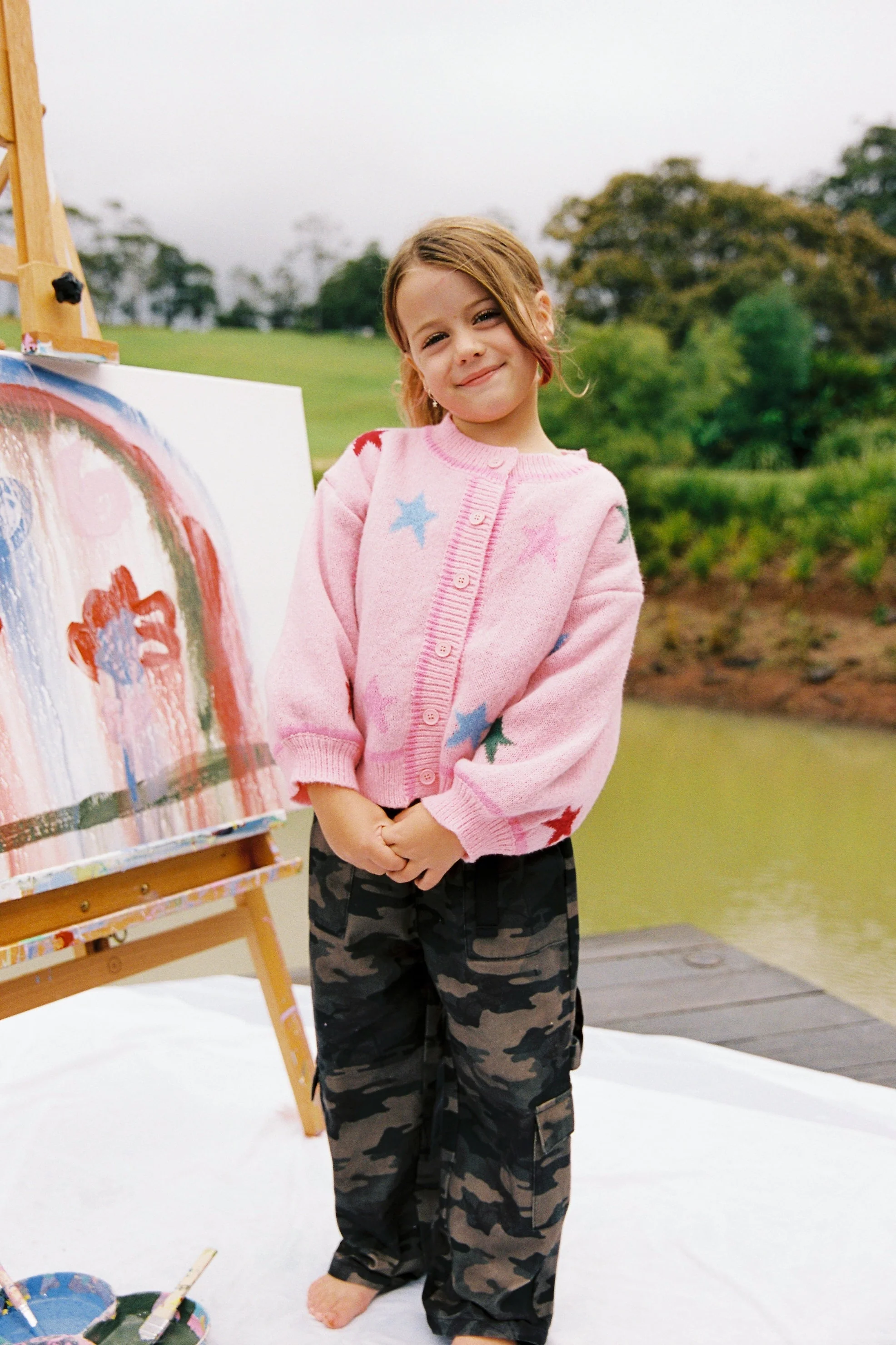 Star Cardigan - Stars *Pre-order - Image 3