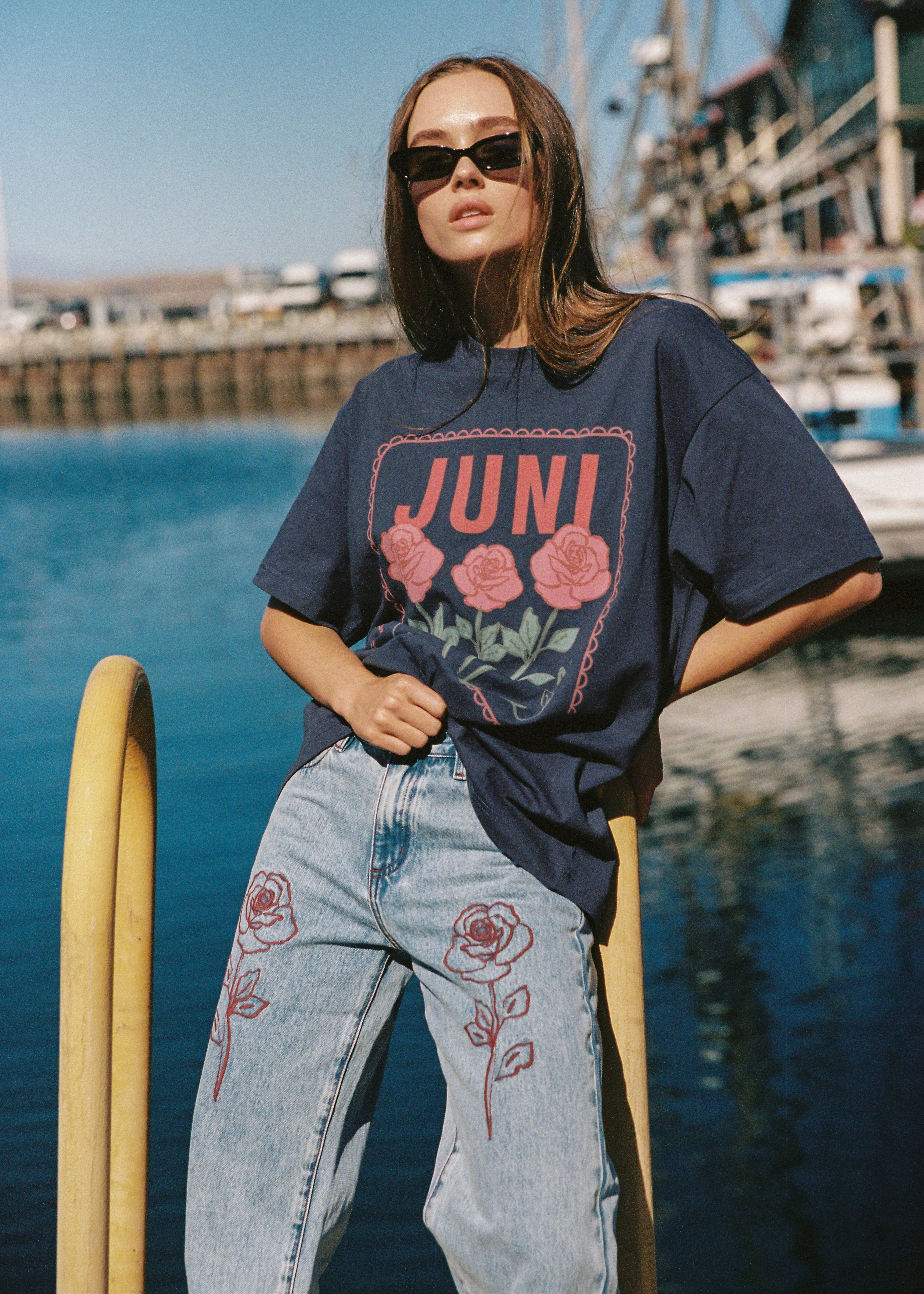 Taylor Jean - Rose Embroidery - Image 5